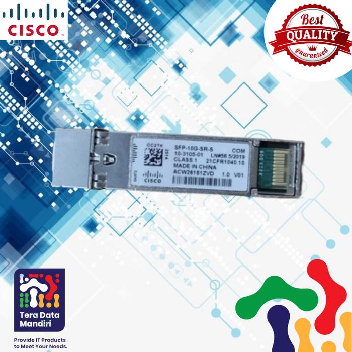 Modulo Ottico Cisco SFP-10G-SR-S 10GBASE-SR Usato - Testato E Quasi Nuovo!