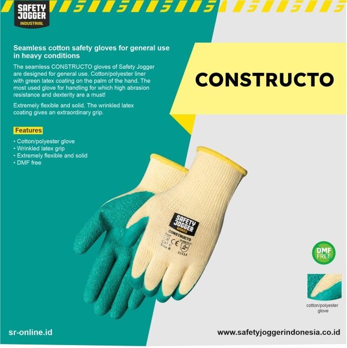 Gambar Sarung Tangan Safety Jogger Constructo 3243x / Gloves Latex Coated dari Mitra Global Makmur undefined Tokopedia