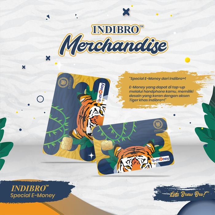 Gambar Indibro Emoney Card - Tiger Lanscape dari PT. ADMIRAL PARAGON JAYA Kab. Bogor Tokopedia