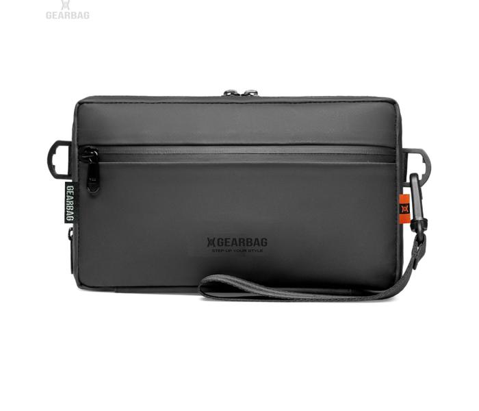 Gambar HAWK STORE - 3 IN 1 , Clutch Pria Wanita Warna Hitam Multifungsi (Clutch bag + Sling bag + Hanging bag) Bahan premium - Hitam dari HAWK STORE ID undefined Tokopedia