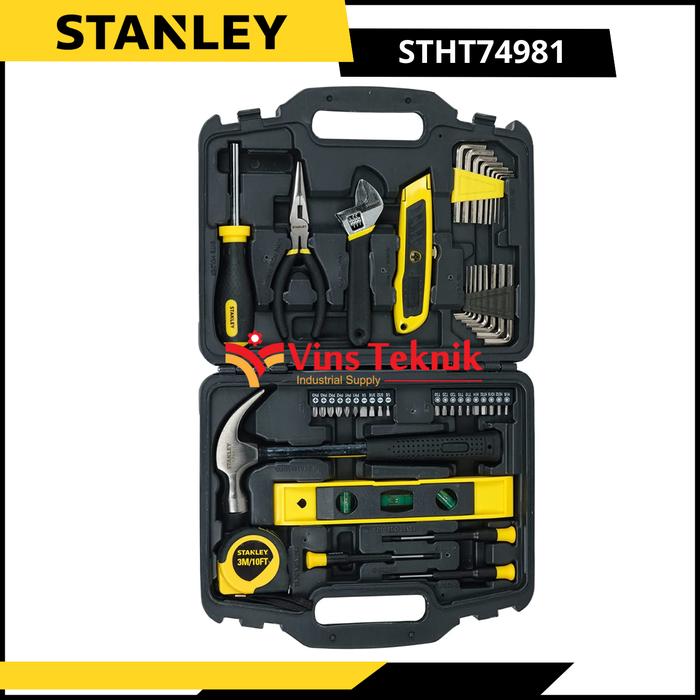 Gambar Home tools set 47pcs Alat Perkakas Tangan Set STANLEY STHT74981 dari VINS TEKNIK undefined Tokopedia
