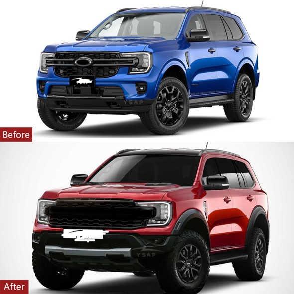 Jual Bodykit Ford Everest Next Gen Upgrade Raptor for Everest 2023 ...