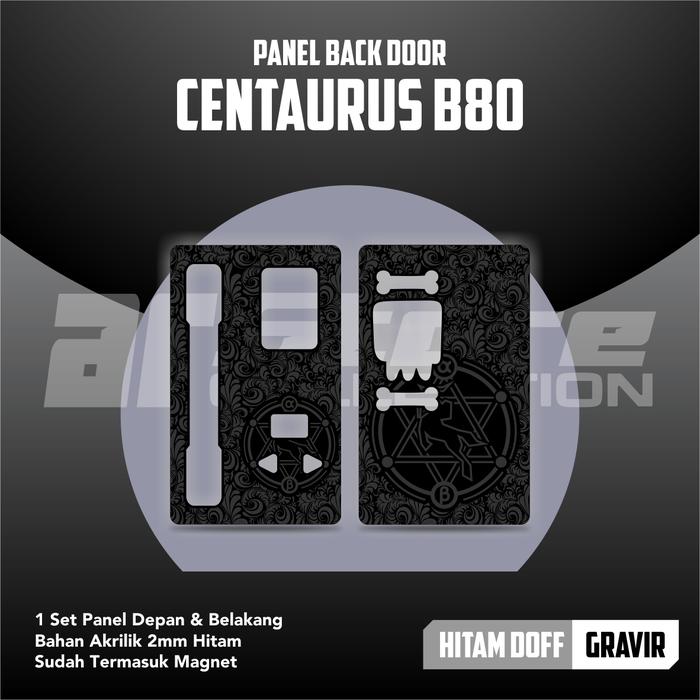 Gambar Panel Backdoor Akrilik Centa B80 Hitam - multijaya furniture - HITAM GRAFIR dari multijayafurniture undefined Tokopedia