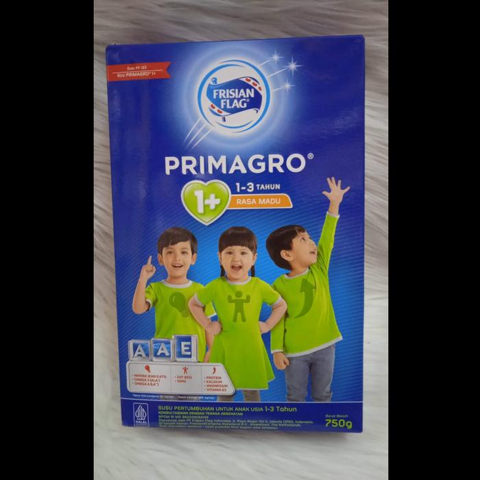 Gambar FRISIAN FLAG PRIMAGRO 1+ (1_3 Tahun ) Rasa Madu - 750gram dari Laris Swalayan Temanggung undefined Tokopedia