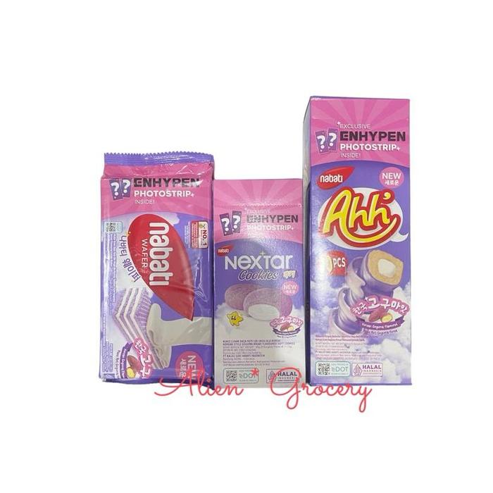 Gambar TERMURAH!!!! Nabati Ahh Nextar Wafer Goguma Ubi Ungu Korea ENHYPEN - Wafer ENHYPEN dari indohome22 undefined Tokopedia