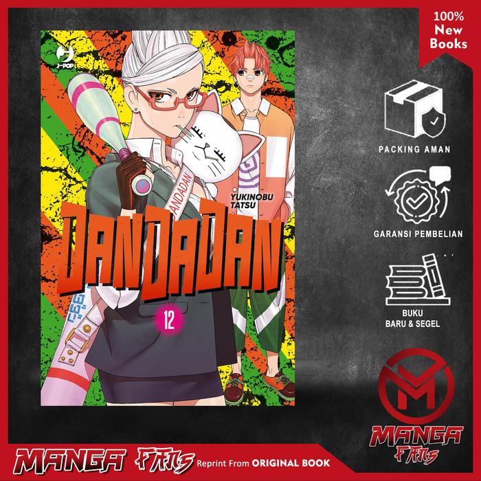 Gambar Manga Dandadan 12 books series  - Shonen Jump (english) - vol 12 dari MangaFan undefined Tokopedia