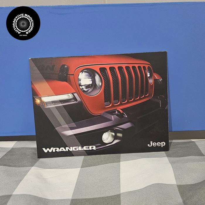 Jual brosur katalog mobil jeep wrangler 2019 leaflet Kota Surabaya