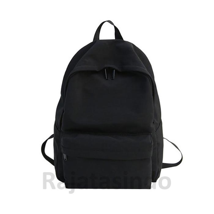 Promo Tas Ransel Pria Backpack Basic Tas Punggung Sekolah Polos untuk ...