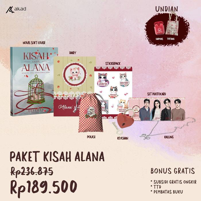 Gambar PRE ORDER Buku Novel - Kisah Untuk Alana - Elyer4a - Akad - Bumifiksi ( 4 Juni 2024) - KISAH ALANA dari BumifiksiJogjakarta undefined Tokopedia