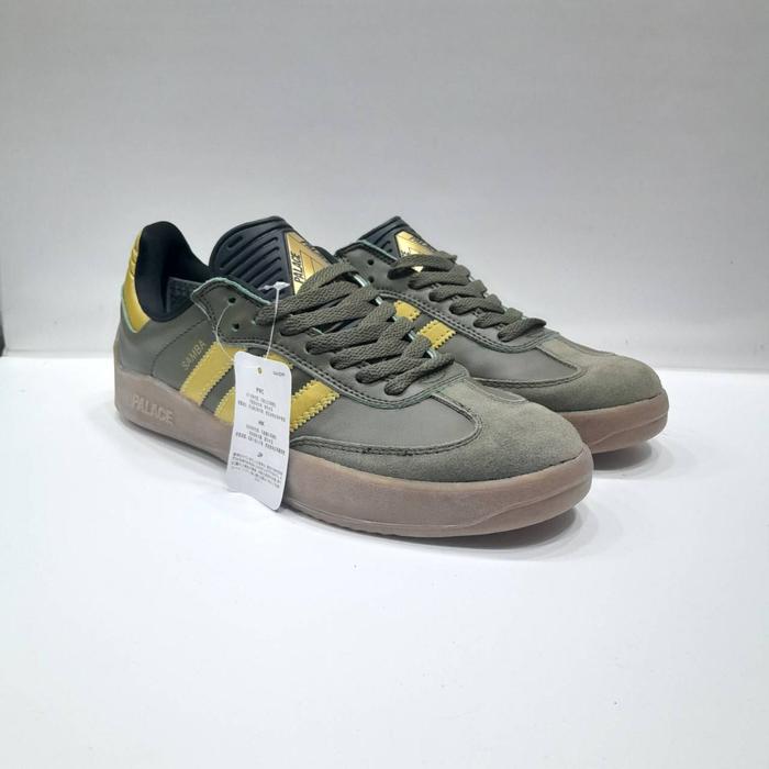 Sepatu Adidas Puig Samba X Palace Olive Gold Sneakers Pria 40 di  Gunturshoes27 Tokopedia