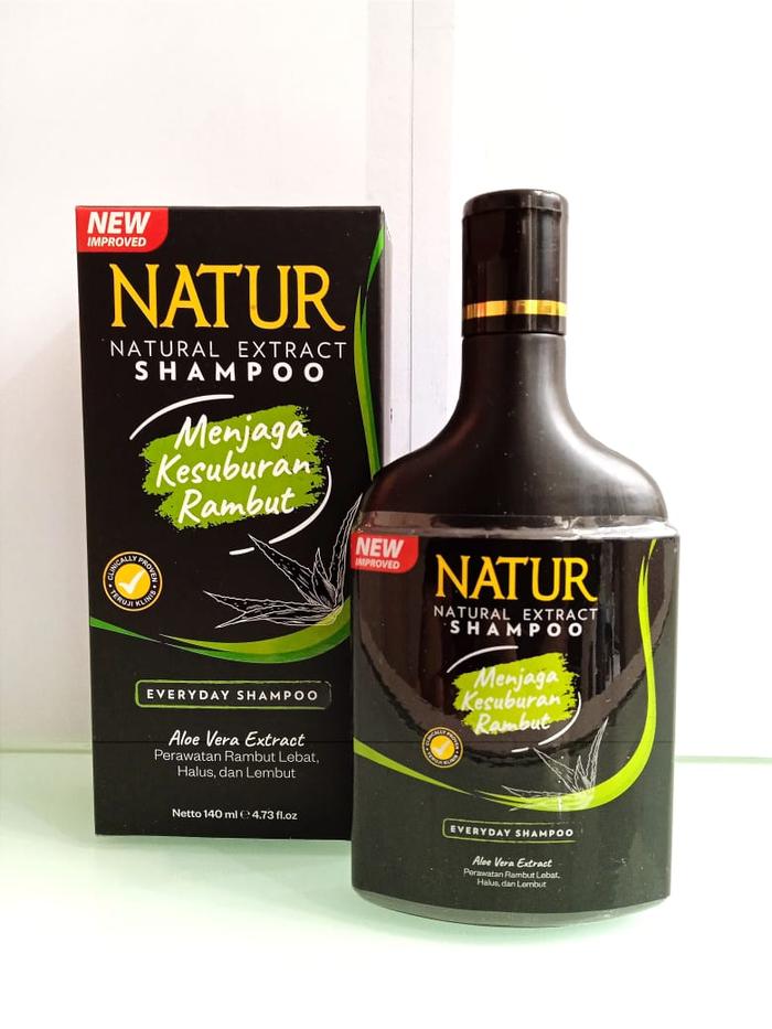 Gambar Natur Shampoo Aloe Vera 80ml 140 ml & 270 ml - Untuk Melebatkan Rambut - 140 ml dari S.H.E_BeautySpace undefined Tokopedia