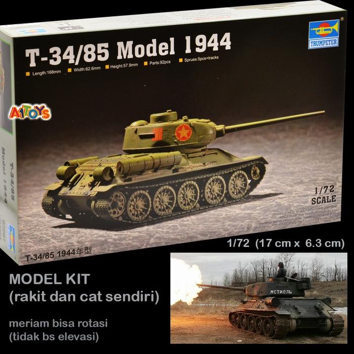 Gambar Model Kit kapal perang model kit landing craft model kit yamato model kapal induk model kit bismarck model kit kapal amphibi model kit kapal TNI  kapal selam model kit - SOVIET T-34 dari A1 TOYS undefined Tokopedia