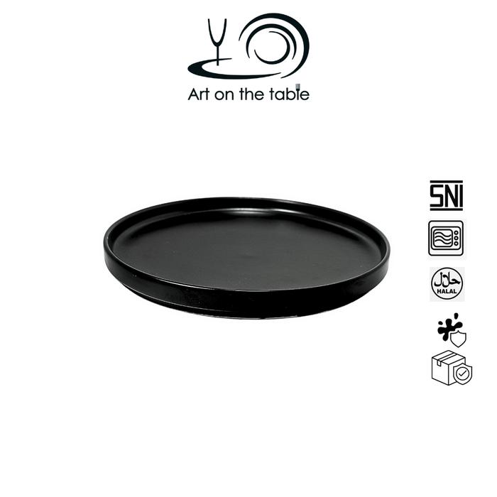 Gambar PIRING KERAMIK / PLATE KADEN - Light Grey, 13cm dari Artonthetable undefined Tokopedia