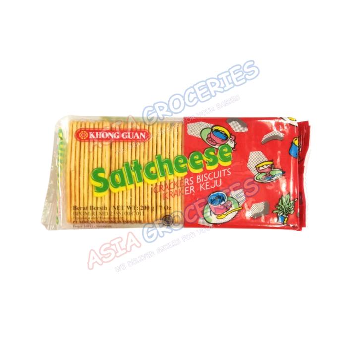 Gambar KHONG GUAN SALTCHEESE CRACKERS BISCUIT 200 G KRAKER KEJU SWEET SPICY BBQ ROTI KERING CAMILAN - ORIGINAL dari Asia Grocery undefined Tokopedia