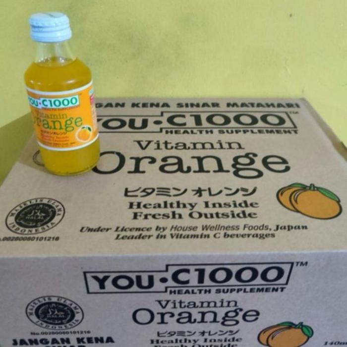Gambar You C 1000 / Uc 1000 / You C1000 Vitamin Orange / Lemon / Mango 140Ml - Orange dari firmansa5 undefined Tokopedia