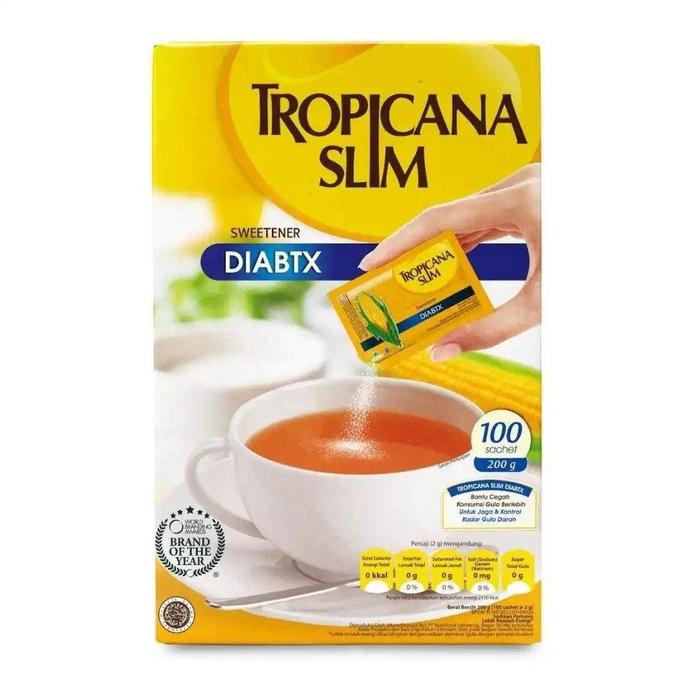 Gambar Tropicana Slim Sweetener Diabtx 50/100 Sachet - 100 sachet dari firmansa5 undefined Tokopedia