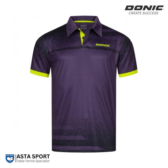 Gambar Donic Rafter Shirt / Baju Pingpong - Grape, XXS dari Asta Sport Donic Store undefined Tokopedia
