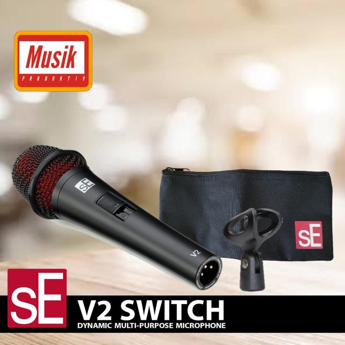 Gambar SE Electronics V2 / V 2 Dynamic Vocal Microphone dari MusikProduktiv undefined Tokopedia