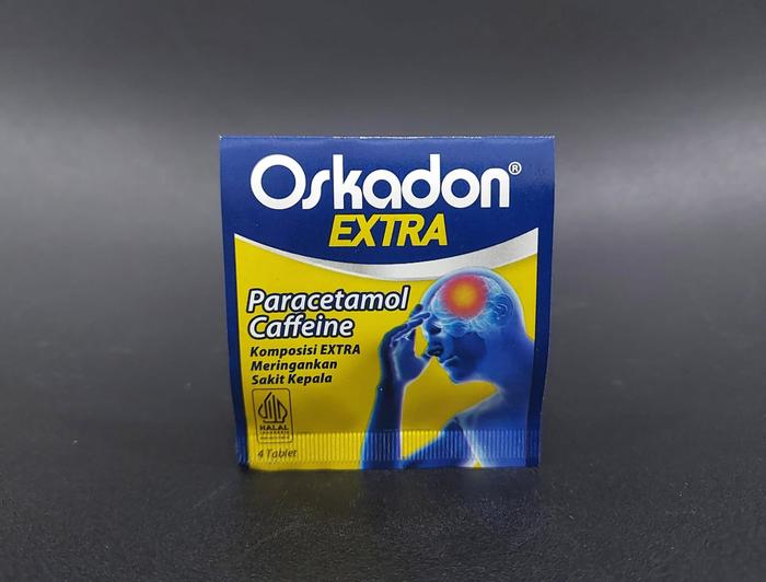 Gambar Oskadon Extra 4 Tablet - Obat Pereda Sakit Kepala dari Cnkk undefined Tokopedia