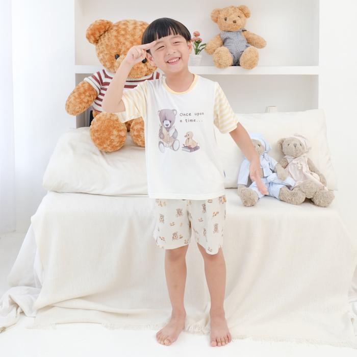 Gambar CotsandCuddles - Snuggly Bear! Tencel Micromodal Playsuit - CUBBY, 2 year dari Cots & Cuddles Official undefined Tokopedia