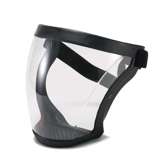 Gambar Full Face Shield / Masker Pelindung / Face Shield Transparent Safety Mask With Filthers / Masker las - Transparan dari Dua Anak Toko 818 undefined Tokopedia