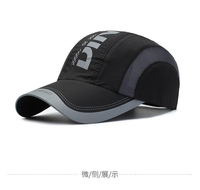Gambar T-OUTDOORS Topi Baseball Topi Quick Dry Topi Olah Raga Topi Pria Topi Wanita - Hitam dari Yen Shop Official undefined Tokopedia