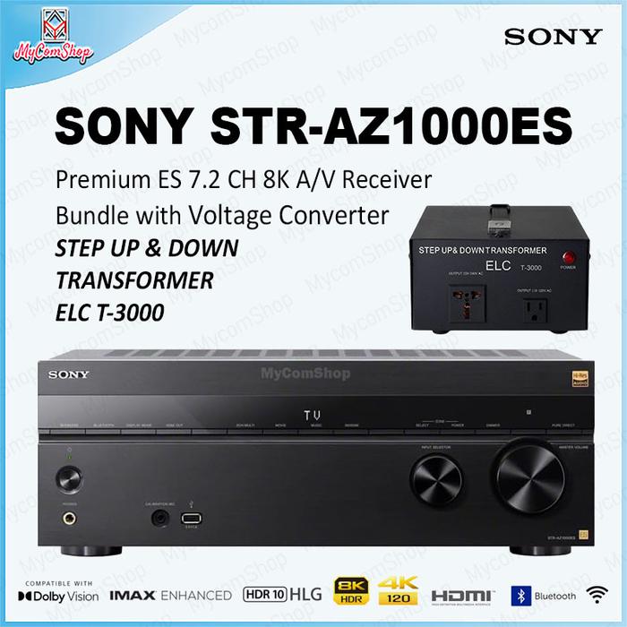 Gambar SONY STR-AZ1000ES PREMIUM ES 7.2 CH 8K HOME THEATER A/V RECEIVER AMPLIFIER HDMI WITH DOLBY ATMOS VISION - Unit Bundle dari MYCOMSHOP undefined Tokopedia