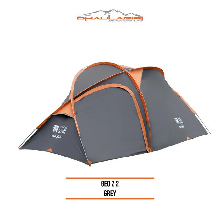 Gambar Dhaulagiri Geo Z Tent - Tenda camping 2P - Grey dari Osa Adventure undefined Tokopedia