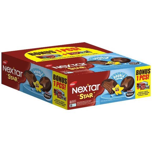 Gambar Nextar Star Double Cream | Isi 10 Pcs @ 31.5 Gr | Nabati - Double Richoco dari Barokah Store64 undefined Tokopedia