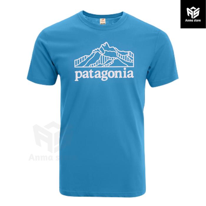 Gambar Kaos Pria Wanita Baju Pendaki Gunung Outdoor Mountain Snow - Biru Turkis, M dari Altanma undefined Tokopedia