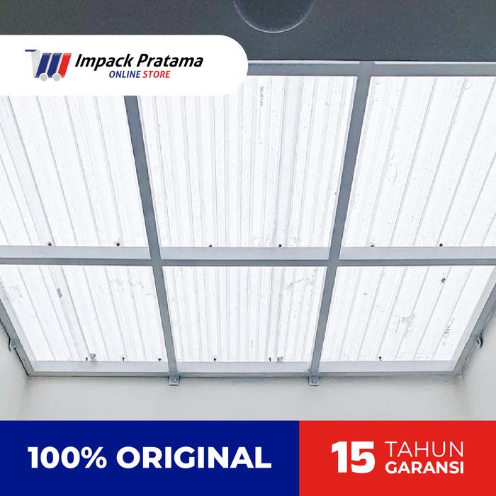 Jual Atap Polycarbonate Solartuff Jenis Gelombang Greca - Clear, 3.0 ...