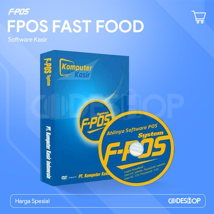 Gambar F-POS Software FastFood Aplikasi Komputer FPOS Program Komputer dari Codeshop Surabaya Barat undefined Tokopedia