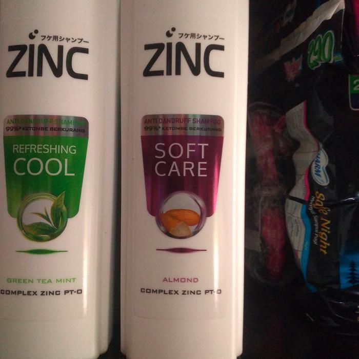 Gambar ZINC REFRESHING COOL Shampoo 340Ml - soft care dari Jakarta Timur Shop undefined Tokopedia