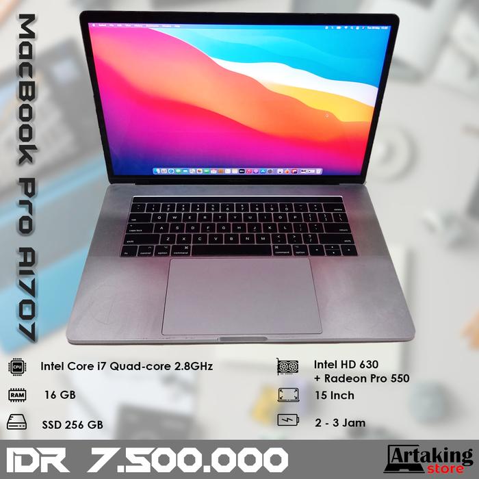 MacBookPro2017 A1707✨Corei7/メモリ16GB&SSD 【公式通販】 MacBookPro2017 A1707✨Corei7/メモリ16GB&SSD 【公式通販】