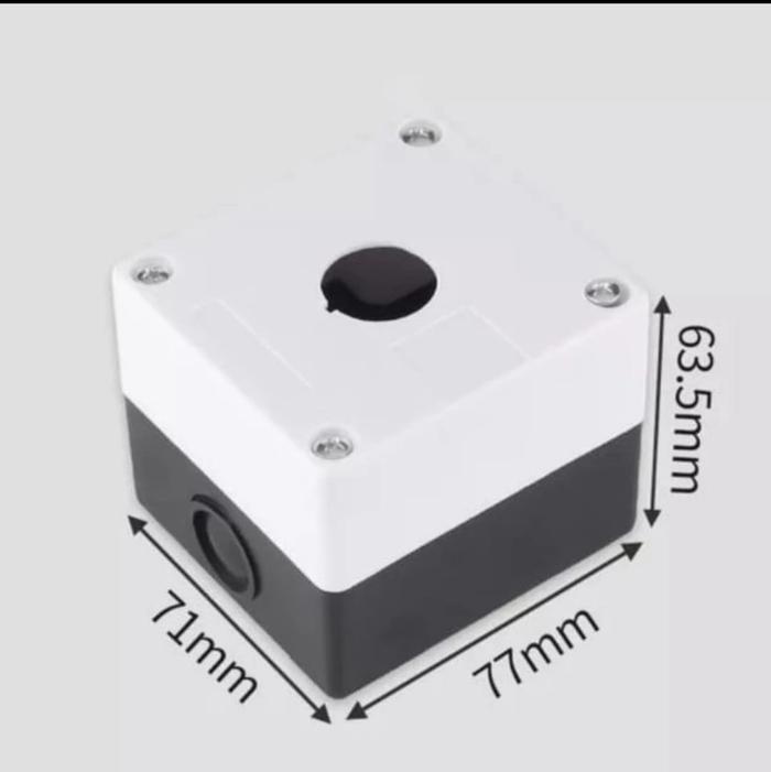 Gambar Kontrol Box Push Button Control Box Kotak Tombol Emergency 22mm - 1 Lubang, Kuning dari Aufa Dinamika Elektrik undefined Tokopedia
