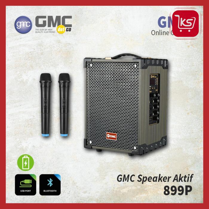 Gambar SPEAKER GMC 899P dari Klik Shop Makassar undefined Tokopedia