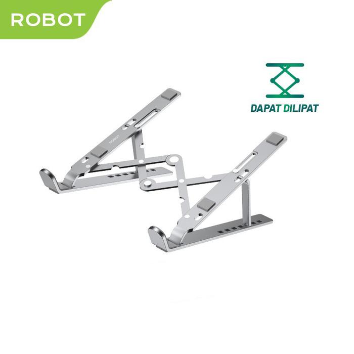 Gambar Robot RT-LS04 Aluminum Foldable Laptop / Macbook Pro Cooling Stand - tanpa FAN dari bestdeal_NEW undefined Tokopedia