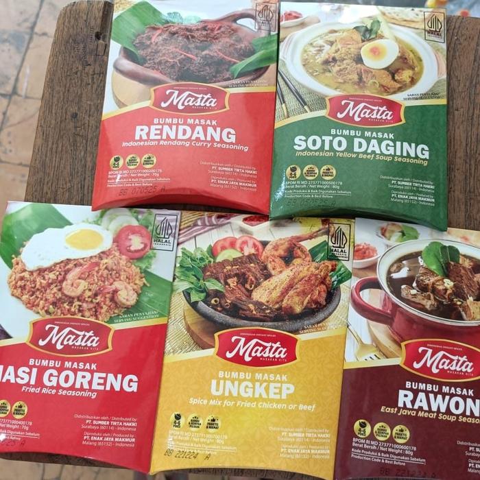 Gambar bumbu masak rawon nasi goreng rendang soto daging  ungkep mista 70 gr - rawon 35 gram dari Sumber sehat surabaya undefined Tokopedia