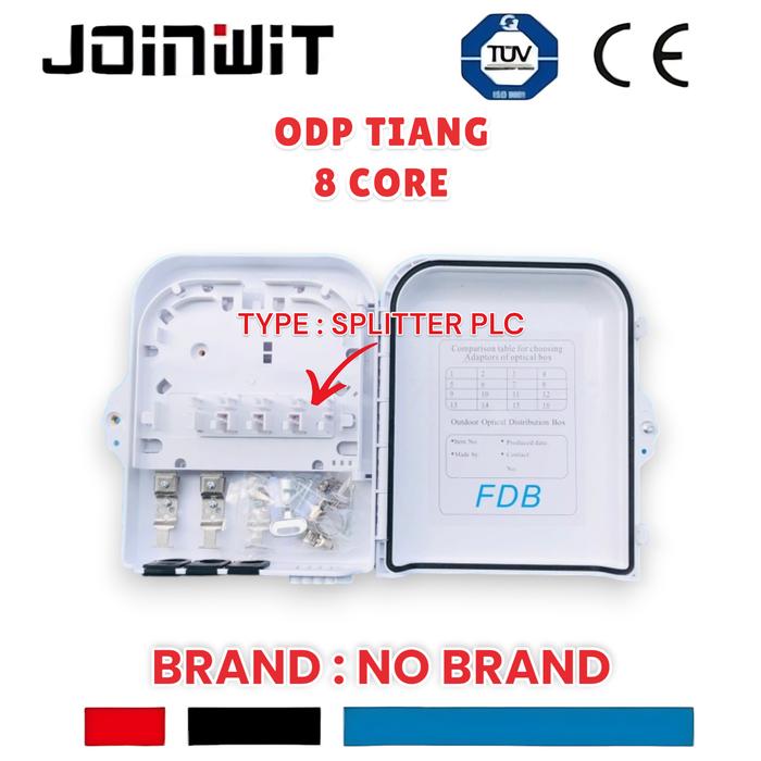 Gambar odp 8 core/odp 8core/odp 8c 8 port optical distribution point FO - KHUSUS SPLITTER dari Joinwit undefined Tokopedia