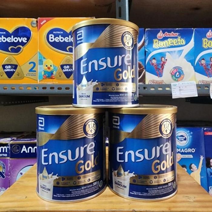 Gambar Susu Ensure Gold Gandum 380gr Exp JANUARI 2025 TEMURAH!!! dari Ryan Mahendra undefined Tokopedia