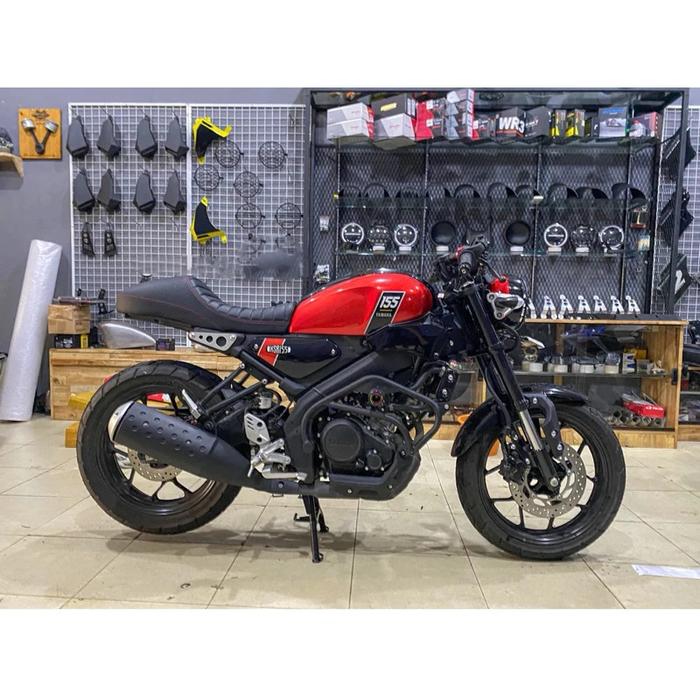 Jual Crashbar Crash Bar Custom Yamaha XSR155 XSR 155 Hitam Doff