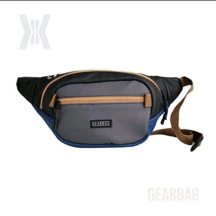 Gambar HAWK STORE - WAIST BAG GEAR BAG WATERPROOF - HITAM ABU dari HAWK STORE ID undefined Tokopedia