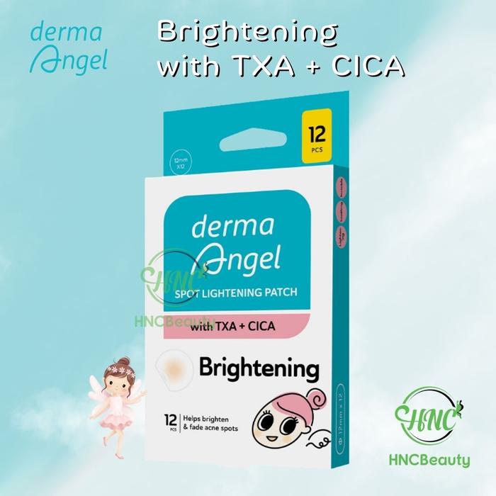 Gambar DERMA ANGEL With Acne Spot Lightening Patch with TXA+ CICA Brightening 6 / 12 / 18 pcs dari HNCbeauty undefined Tokopedia