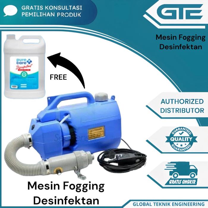 Jual Mesin Fogging Portable Disinfektan Ulv Cold Fogger Alat Semprot ...