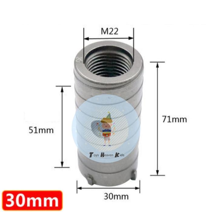 Gambar Mata Bor Hole Saw Lubang Tembok Beton/Hole Saw Hollow Core 35mm - 80mm - 30mm dari Toys Heaven Kids undefined Tokopedia