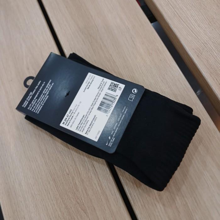 Gambar Kaos Kaki - NIKE Academy Football Socks - Black/White/Blue [SX4120-001]  - Original - Hitam, S dari italysportmks undefined Tokopedia