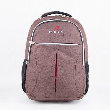 Gambar Polo Rise Tas Ransel Laptop Motif Korea Style -Ransel sekolah-927-05 - Cokelat dari PoloRise undefined Tokopedia