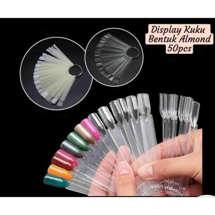 Gambar MJ 50pcs Display Kuku Nail Art / Display Kutek Nail art dari markasdagang95 undefined Tokopedia