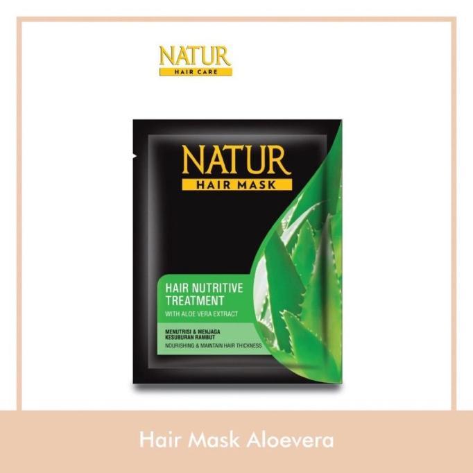 Gambar READY!! NATUR Hair Mask Hair Nutrive Treatment - Ginseng Extract | - ALOEVERA dari Menatapsenja_shop undefined Tokopedia