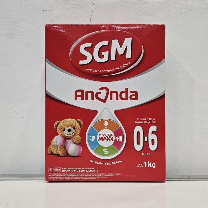 Gambar SGM Ananda 1 (0-6 Bulan) Formula Bayi Bubuk 400gr & 1000gr - 400gr dari Apotek Sarika Group undefined Tokopedia